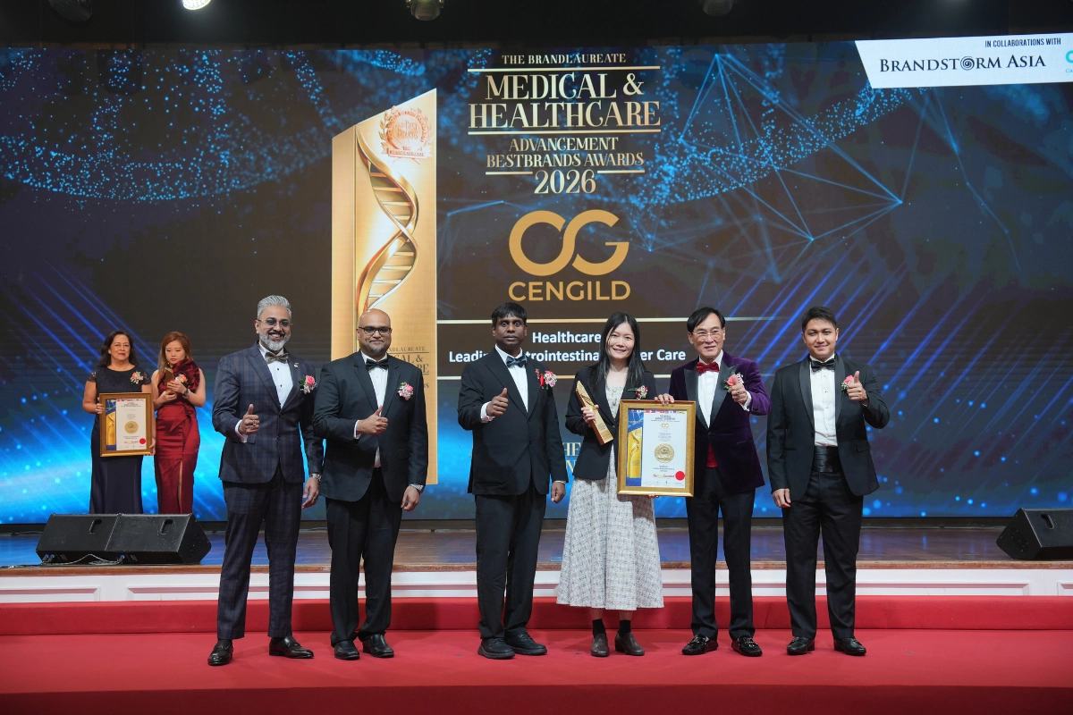 CENGILD G.I. Medical Centre Receives The BrandLaureate Medical & Healthcare Advancement BestBrands Award 2026