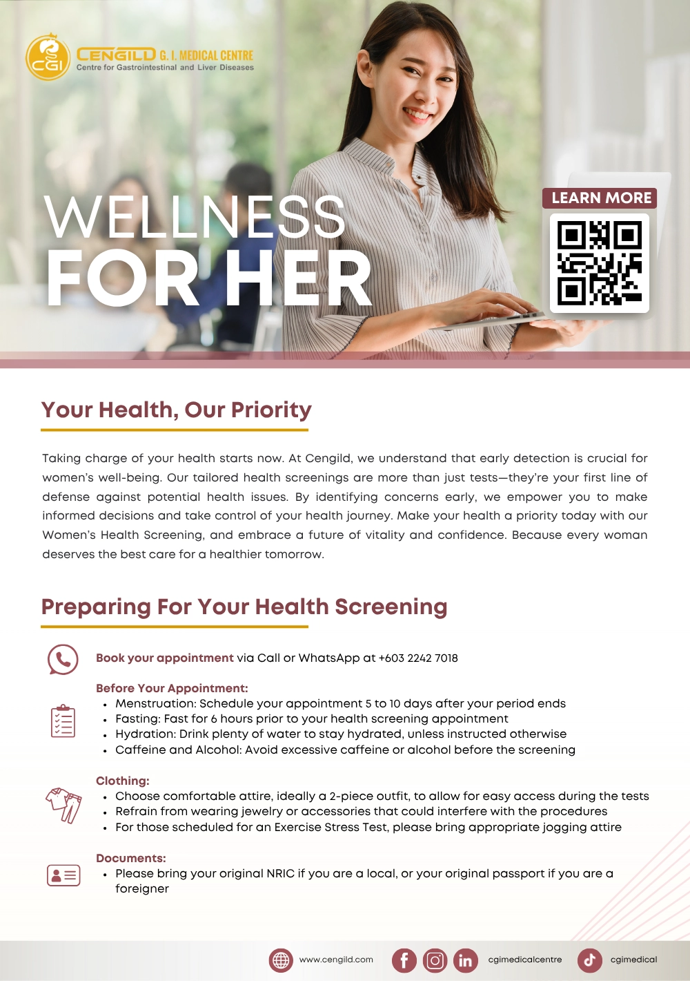 Health Screening Female